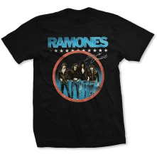 Ramones, Tričko Circle Photo, Unisex, Čierna