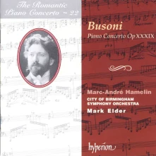 Marc-André Hamelin, CD BUSONI: THE ROMANTIC PIANO CONCERTO - 22