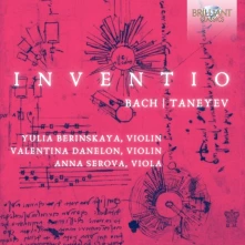 CD J.S. BACH, TANEYEV: IN...