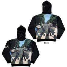 The Beatles, Mikina Abbey Road, Unisex, Čierna