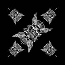 Šatka Skull & Wings
