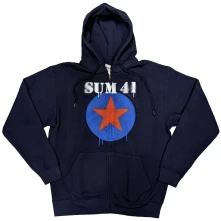 Mikina na zips Star Logo