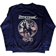 Fleetwood Mac, Crewneck Rumours Vintage, Unisex, Modrá