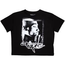 2Pac, Tielko Spray Photo, Žena, Čierna