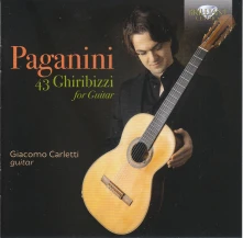 CD Carletti, Giacomo - Paganini: 43 Ghiribizzi For Guitar