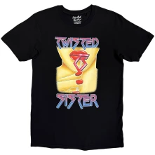 Twisted Sister, Tričko Nails, Unisex, Čierna