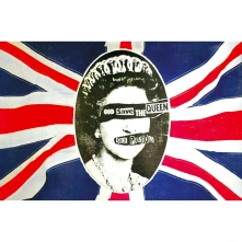 Plagát God Save The Queen