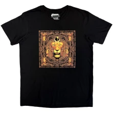 Carlos Santana, Tričko Lionhead Frame, Unisex, Čierna