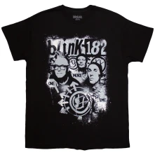 Blink 182, Tričko One More Time Spray Paint, Unisex, Čierna