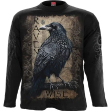 Tričko s dlhým rukávom Raven Wise