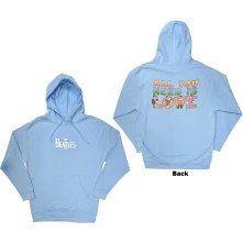 The Beatles, Mikina All You Need Is Love, Unisex, Modrá