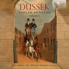 CD ALTMANN, MIRIAM / JULIA H - DUSSEK VIOLIN SONATAS VOL. 1