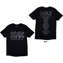 Tričko Back In Black PWR-UP EU Tour '24