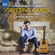CD Vitis, Andrea De - Greeting Cards - 21 Pieces For Guitar
