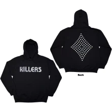 The Killers, Mikina Tour '24 Dots Logo Diamond, Unisex, Čierna