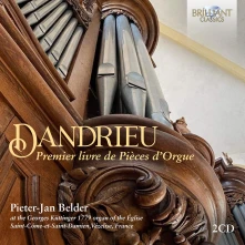 CD BELDER, PIETER-JAN - DANDRIEU: PREMIER LIVRE DE PIECES D'ORGUE