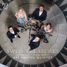 CD ART VENTUS QUINTET - SWISS TREASURES