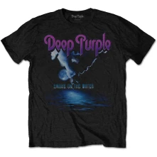 Deep Purple, Tričko Smoke On The Water, Unisex, Čierna