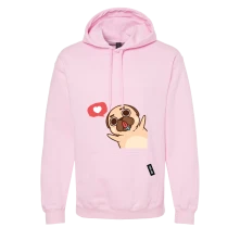 Labka Hore, Mikina Čo ťa nezabije, to ťa posliní, Unisex, Ružová