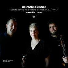 CD JOHANNES SCHENCK: SUONATE PER VIOLINO E VIOLONE O CIMBALO OP. 7 - VOL. 1