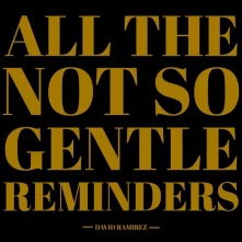 Vinyl ALL THE NOT SO GENTLE REMINDERS