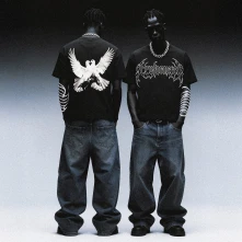 Double Warning T-shirt thumbnail