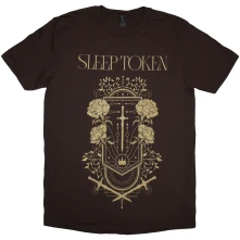 Sleep Token, Tričko Damocles, Unisex, Hnedá
