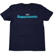 Oasis, Tričko Supersonic Title Colour, Unisex, Modrá