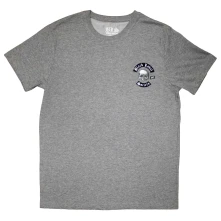 Black Label Society, Tričko Mini Skull Logo, Unisex, Šedá