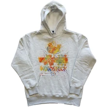 Woodstock, Mikina Splatter, Unisex, Biela