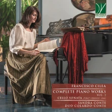 Sandra Conte, CD FRANCESCO CILEA: COMPLETE PIANO WORKS VOL.2/CELLO SONATA (1888)