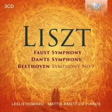 CD LISZT: FAUST SYMPHONY, DANTE SYMPHONY, BEETHOVEN SYMPHONY NO.9