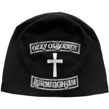 Ozzy Osbourne, Čapica Birmingham JD Print, Unisex, Čierna