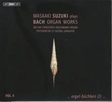 CD SUZUKI, MASAAKI - PLAYS BACH ORGAN WORKS VOL. 4