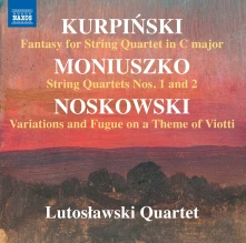 CD LUTOSLAWSKI QUARTET - KURPINSKI/MONIUSZKO/NOSKOWSKI