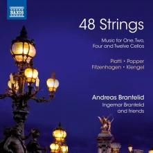 CD BRANTELID, ANDREAS & INGE - 48 STRINGS - MUSIC FOR ONE, TWO, FOUR AND TWELVE CELLOS