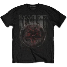 Black Veil Brides, Tričko Rusted, Unisex, Čierna