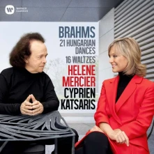Cyprien Katsaris and Hélène Mercier, CD BRAHMS: HUNGARIAN DANCES