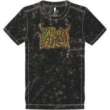Billie Eilish, Tričko Graffiti, Unisex, Čierna