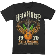 Uriah Heep, Tričko Still Rocking, Unisex, Čierna
