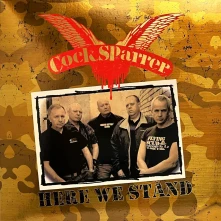 Vinyl COCK SPARRER - HERE WE STAND
