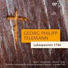 CD TELEMANN: LUKASPASSION 1744 TVWV 5:29