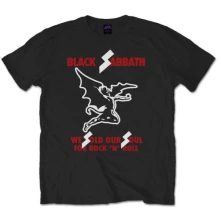 Black Sabbath, Tričko Sold our Soul, Unisex, Čierna