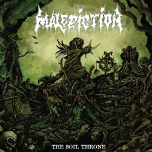 CD MALEDICTION - THE SOIL THRONE