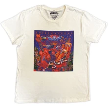 Carlos Santana, Tričko Supernatural, Unisex, Biela