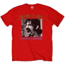 Frank Zappa, Tričko Chunga's Revenge, Unisex, Červená