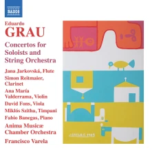 CD ANIMA MUSICAE CHAMBER ORC - EDUARDO GRAU: CONCERTOS FOR SOLOISTS AND STRING ORCHESTRA