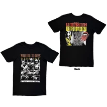 The Rolling Stones, Tričko Voodoo Lounge, Unisex, Čierna