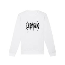 Le Payaco, Crewneck Le Payaco, Unisex, Biela