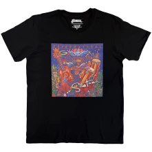 Carlos Santana, Tričko Supernatural, Unisex, Čierna